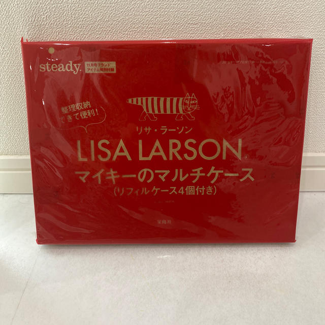 Lisa Larson(リサラーソン)のsteady 11月号特別付録 エンタメ/ホビーのエンタメ その他(その他)の商品写真