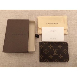 ルイヴィトン(LOUIS VUITTON)の【新品未使用】正規品　ルイヴィトン　財布　マネークリップ(折り財布)