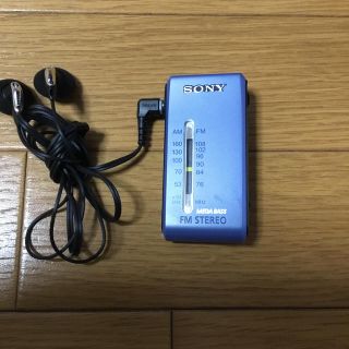 ソニー(SONY)のSONY ポケッタブルラジオ　SRF-S86(ラジオ)