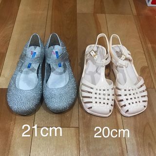 メリッサ(melissa)の夏用サンダル　メリッサ20cm  ホーキンス21cm   (サンダル)