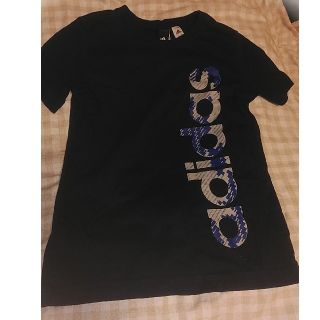 アディダス(adidas)の男児⑪ アディダス Tシャツ 130 紺 ネイビー(Tシャツ/カットソー)