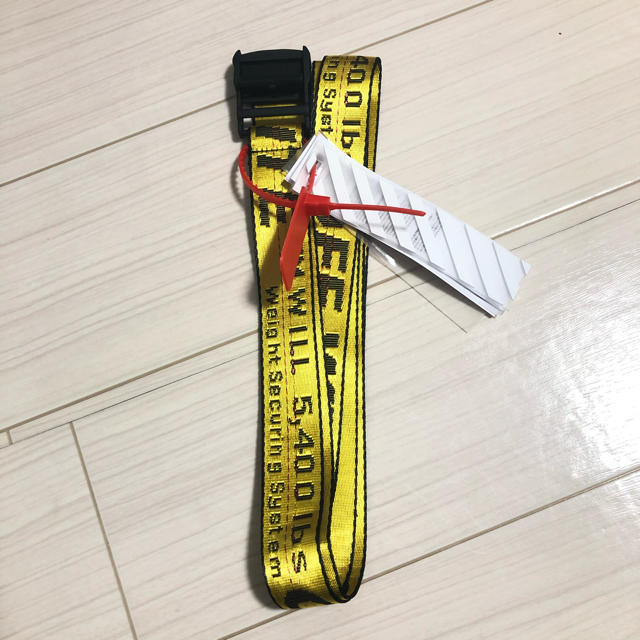 OFF-WHITE(オフホワイト)のOFF-WHITE オフホワイト ベルト 200cm メンズのファッション小物(ベルト)の商品写真