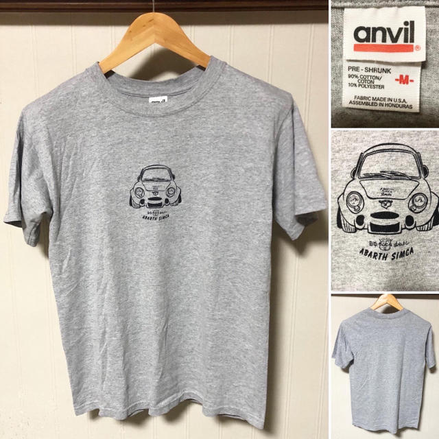 USA製 田中むねよし ABARTH SIMCA アバルト シムカ Tシャツトップス