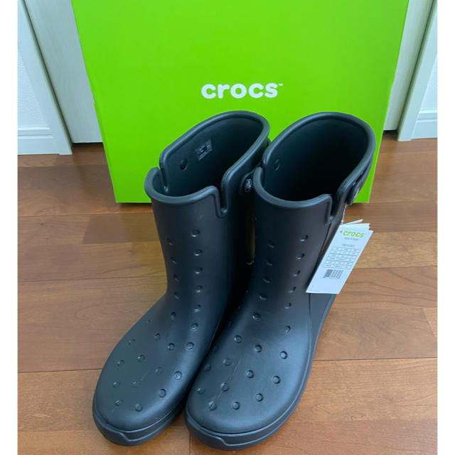 crocs(クロックス)の最終値下げ🥾crocsレインブーツ🥾29cm  新品未使用タグ付き メンズの靴/シューズ(長靴/レインシューズ)の商品写真