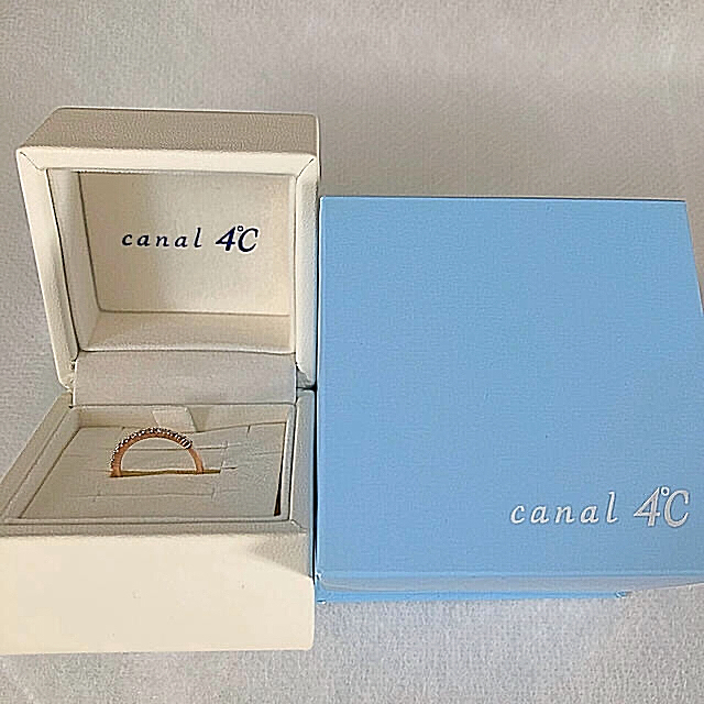 canal４℃(カナルヨンドシー)のろん様御専用　カナル4℃  ダイヤモンドピンキーリング  レディースのアクセサリー(リング(指輪))の商品写真