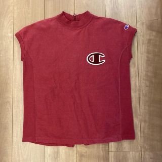 チャンピオン(Champion)のチャンピオン　ノースリーブ　M(カットソー(半袖/袖なし))