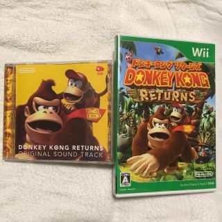 【非売品】クラブニンテンドー ドンキーコングリターンズ CD Wii ソフト(家庭用ゲームソフト)