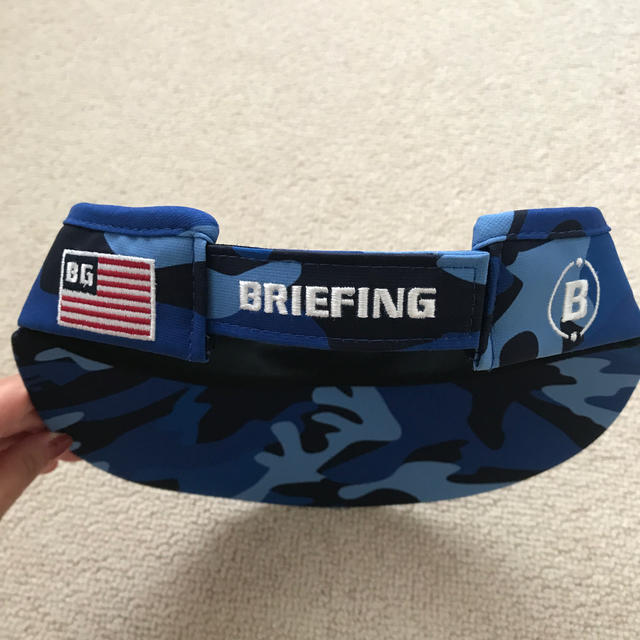 BRIEFING(ブリーフィング)のbriefing カモフラージュサンバイザー レディースの帽子(キャップ)の商品写真