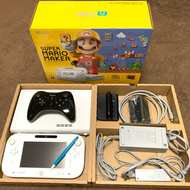 美品　任天堂　Wii U スーパーマリオメーカー　本体