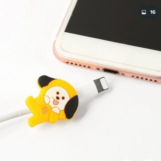 ボウダンショウネンダン(防弾少年団(BTS))の【BT21 CHIMMY】スマホ充電コードカバー(その他)