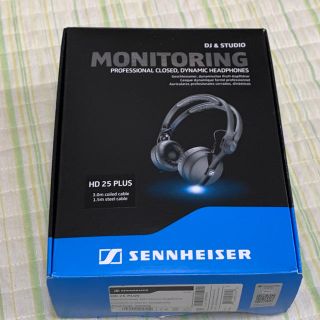 ゼンハイザー(SENNHEISER)のゼンハイザー hd25 plus 中古　訳あり(ヘッドフォン/イヤフォン)