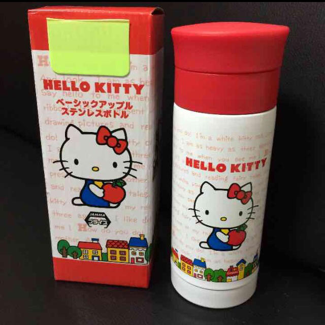 新品 キティちゃん 水筒【非売品】 インテリア/住まい/日用品のキッチン/食器(その他)の商品写真