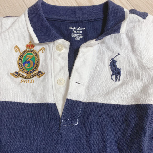 POLO RALPH LAUREN(ポロラルフローレン)のラルフローレン 長袖カバーオール キッズ/ベビー/マタニティのベビー服(~85cm)(カバーオール)の商品写真