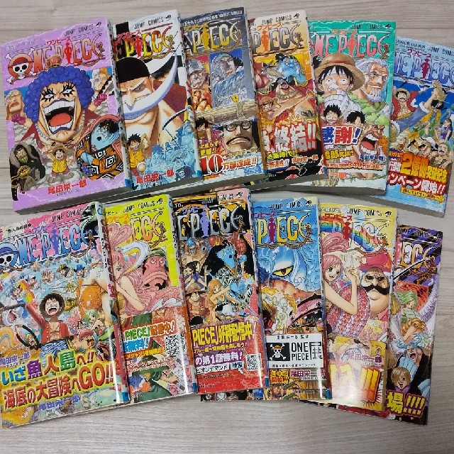 集英社 One Piece 56巻 67巻 頂上決戦編 エース過去話編 魚人島編の通販 By こも S Shop シュウエイシャならラクマ