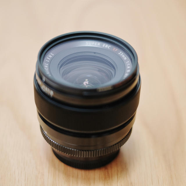 Fujifilm XF23mm F1.4R レンズフィルター付き