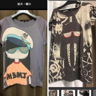 マークバイマークジェイコブス(MARC BY MARC JACOBS)のミスマーク半袖カットソー& ミスマークタンクトップ 2枚組セット！！(Tシャツ(半袖/袖なし))