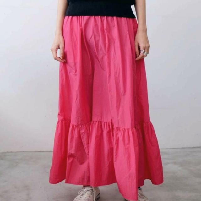 Shinzone(シンゾーン)の【新品】ShinzoneTAFFETA GATHERED SKIRT レディースのスカート(ロングスカート)の商品写真