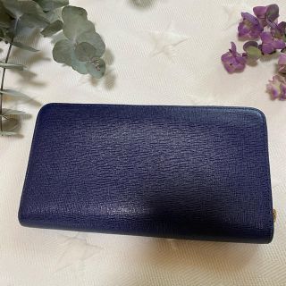 FURLA フルラ 長財布 財布 ネイビー 訳あり