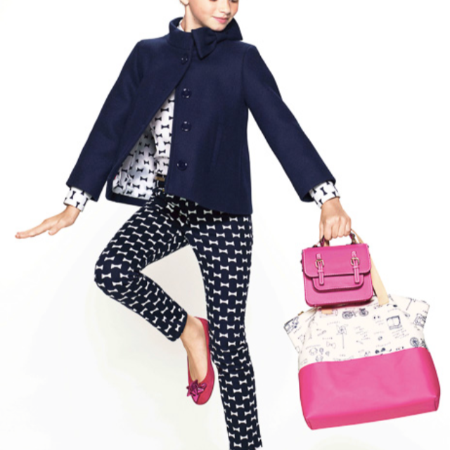 kate spade new york(ケイトスペードニューヨーク)のりささん専用　レア！GAP×ケイトスペード キッズパンツ キッズ/ベビー/マタニティのキッズ服女の子用(90cm~)(パンツ/スパッツ)の商品写真