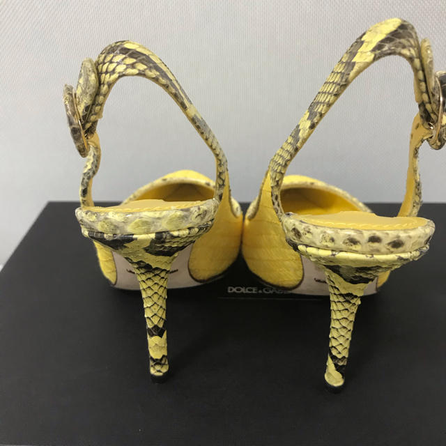 DOLCE&GABBANA(ドルチェアンドガッバーナ)のドルガバ　パンプス36.5 115,000円税別　サンダル一度だけ使用極美品 レディースの靴/シューズ(ハイヒール/パンプス)の商品写真