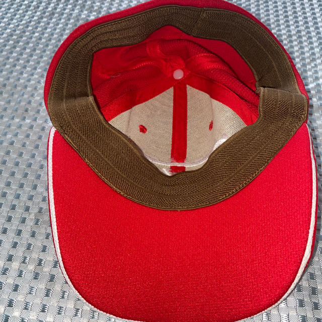BARCLAY(バークレー)のバークレイ ワーム キャップ(レッド) メンズの帽子(キャップ)の商品写真