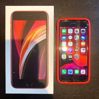 アップル(Apple)のiPhone SE 2020 64GB product red(スマートフォン本体)