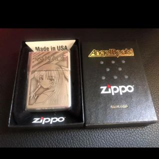 ジッポー(ZIPPO)の未使用　コミケ限定 angel beats! zippo かなで(タバコグッズ)