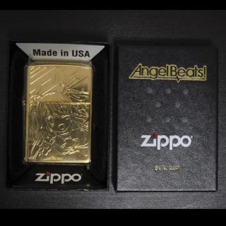 ジッポー(ZIPPO)の【新品】Angel Beats! YUI Gold Limited ZIPPO(タバコグッズ)