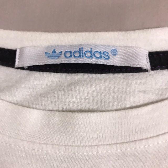 adidas(アディダス)のadidas アディダス Tシャツ 虹色 レインボー チューリップ 白 ホワイト レディースのトップス(Tシャツ(半袖/袖なし))の商品写真