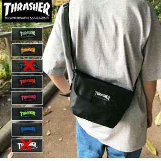 スラッシャー(THRASHER)のTHRASHER スラッシャー　メッセンジャー　ショルダーバッグ　新品 未使用(ショルダーバッグ)