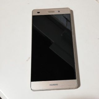 アンドロイド(ANDROID)のちいな様専用　HUAWEI P8lite simフリー ゴールド(スマートフォン本体)