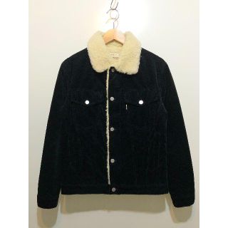 2015A/W MAISON KITSUNE 裏ボアコーデュロイジャケット Sブラックサイズ