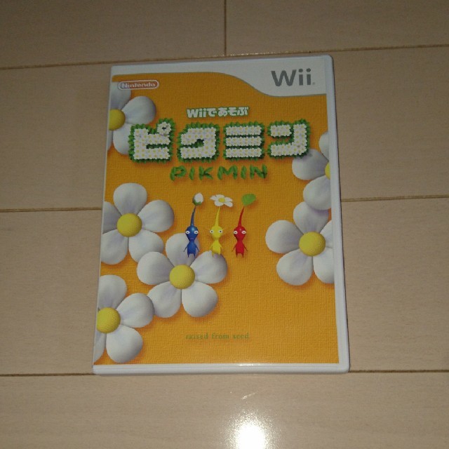 Wii(ウィー)のWiiであそぶ ピクミン エンタメ/ホビーのゲームソフト/ゲーム機本体(家庭用ゲームソフト)の商品写真