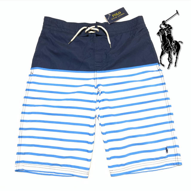 POLO RALPH LAUREN(ポロラルフローレン)のポロ ラルフ ローレン スイムパンツ /Nav.Long 170 メンズの水着/浴衣(水着)の商品写真