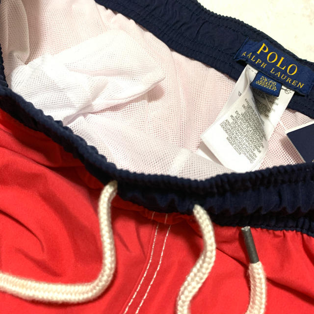 POLO RALPH LAUREN(ポロラルフローレン)のポロ ラルフ ローレン スイムパンツ /Red 170 メンズの水着/浴衣(水着)の商品写真