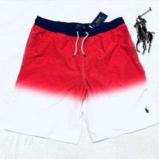 ポロラルフローレン(POLO RALPH LAUREN)のポロ ラルフ ローレン スイムパンツ /Red 170(水着)