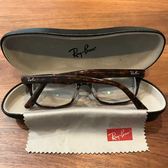 ◆値段交渉可◆ レイバン Ray-Ban セルフレーム ブラウンデミ