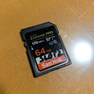 サンディスク(SanDisk)のSanDisk 64GB Extreme PRO SDXC 170MB/s (その他)