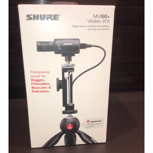 SHURE MV88+ VIDEO KIT 　ビデオキットShure