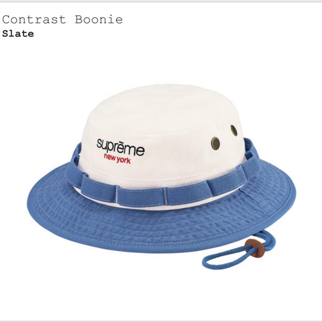 【M/L】Supreme Contrast Boonie slate