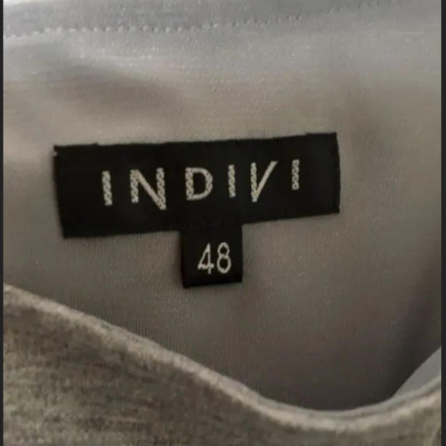 INDIVI(インディヴィ)のINDIVI  ワンピース  大きいサイズ 48 レディースのワンピース(ひざ丈ワンピース)の商品写真