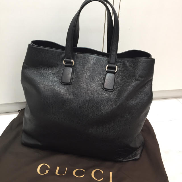 Gucci - ☆未使用品☆GUCCI レザートートバッグ ソーホー インターロッキングG 黒の通販 by ★☆のきてん☆★'s shop