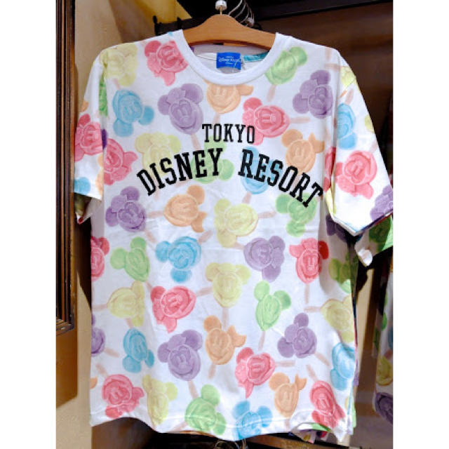 Disney(ディズニー)のミッキー＆ミニーアイスバーＴシャツ レディースのトップス(Tシャツ(半袖/袖なし))の商品写真