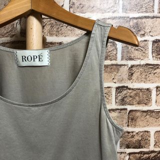 ロペ(ROPE’)のROPE カットソー　ノースリーブ　38 (カットソー(半袖/袖なし))