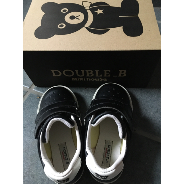 DOUBLE.B(ダブルビー)のミキハウス  シューズ キッズ/ベビー/マタニティのキッズ靴/シューズ(15cm~)(スニーカー)の商品写真