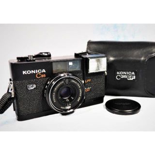 コニカミノルタ(KONICA MINOLTA)のピッカリコニカ！「KONICA C35 EF」完動美品！(フィルムカメラ)