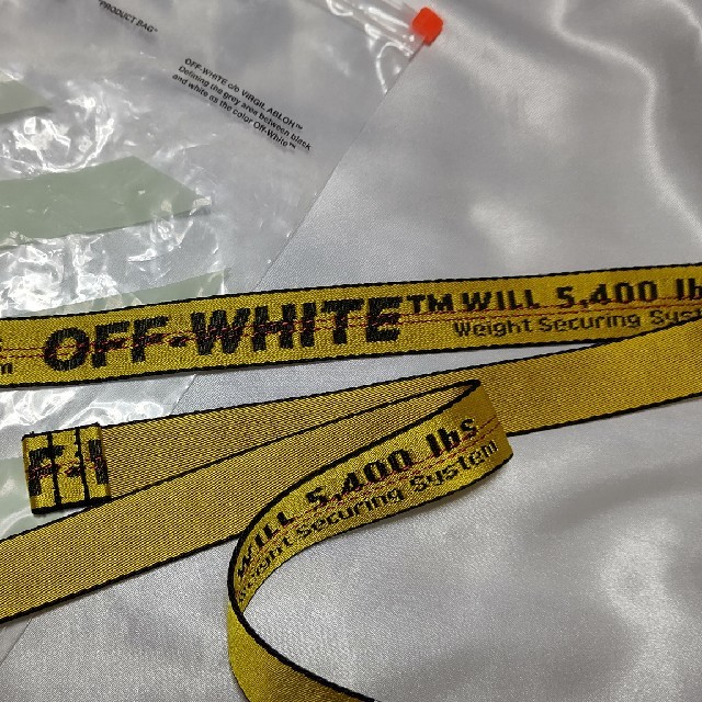 OFF-WHITE(オフホワイト)のオフホワイト Off-White インダストリアル ベルト レディースのファッション小物(ベルト)の商品写真