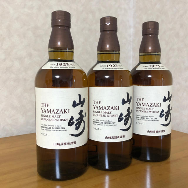 サントリー　山崎　ウイスキー　ノンビンテージ　700ml 3本セット