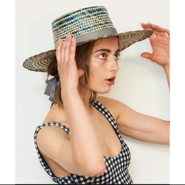 BEAUTY&YOUTH UNITED ARROWS(ビューティアンドユースユナイテッドアローズ)のLa Maison de Lyllis HAT ラ メゾン ド リリス AMAN レディースの帽子(麦わら帽子/ストローハット)の商品写真
