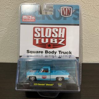 シボレー(Chevrolet)の新品M2 1975 CHEVROLET SILVERADO-SLOSH TUBZ(ミニカー)